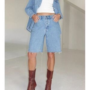 NWT Abrand Baggy Denim Jort